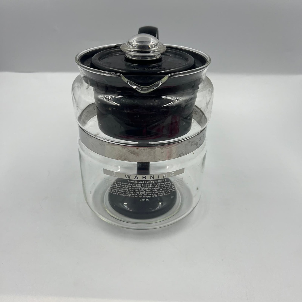 SIMAX Percolator Coffee Pot Glass 4-8 Cup Stove Top Vintage Czech Republic - Picture 10 of 10